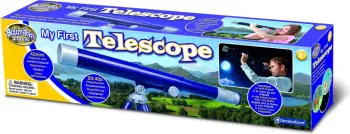 Teleskop për fëmijë My First Telescope, i lehtë për përdorim, me tripod, blu