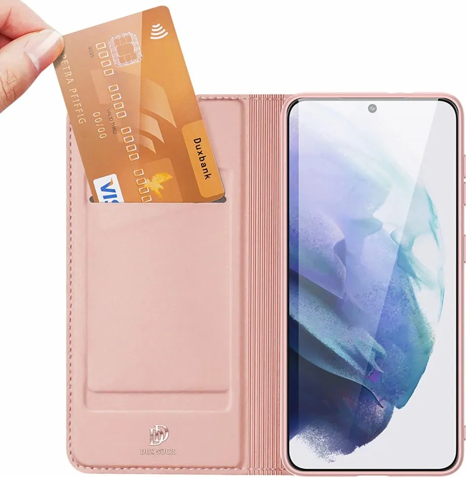 Mbështjellës Dux Ducis Skin Pro për Samsung Galaxy S22+, rozë - 2