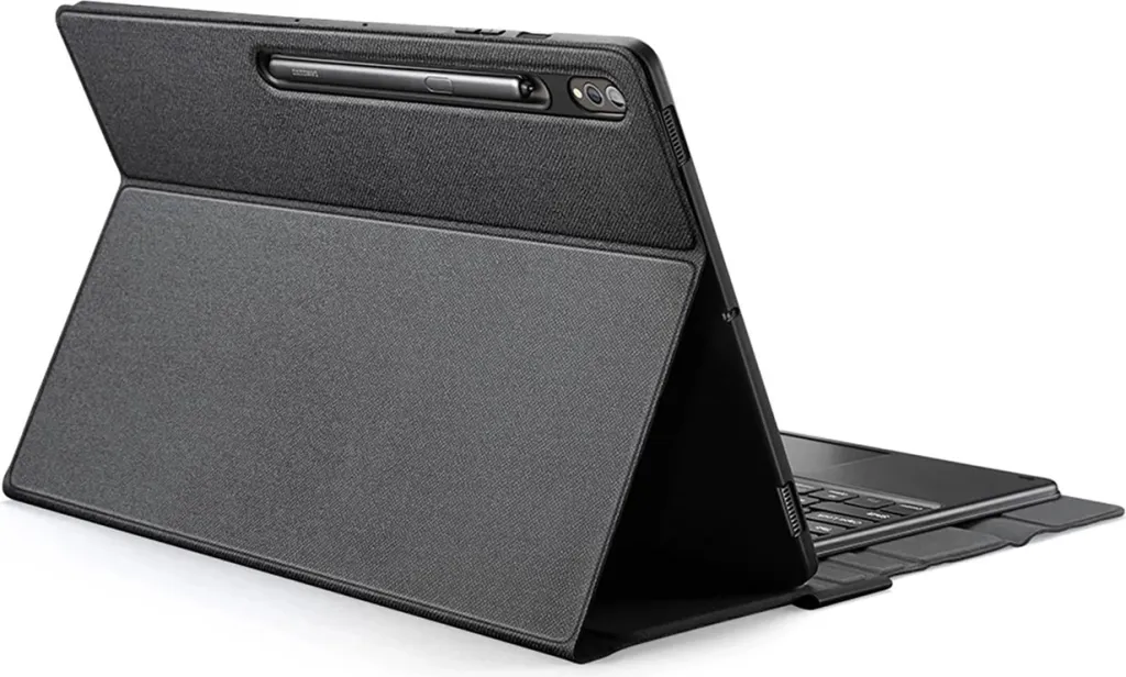 Mbështjellës me tastierë Bluetooth Dux Ducis TK Series për Samsung Tab S9 Ultra, i zi - 1