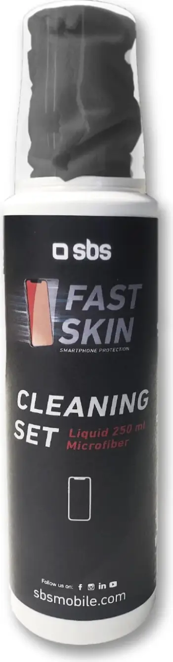 Set pastrimi SBS Fast Skin, 250 ml me leckë mikrofibre