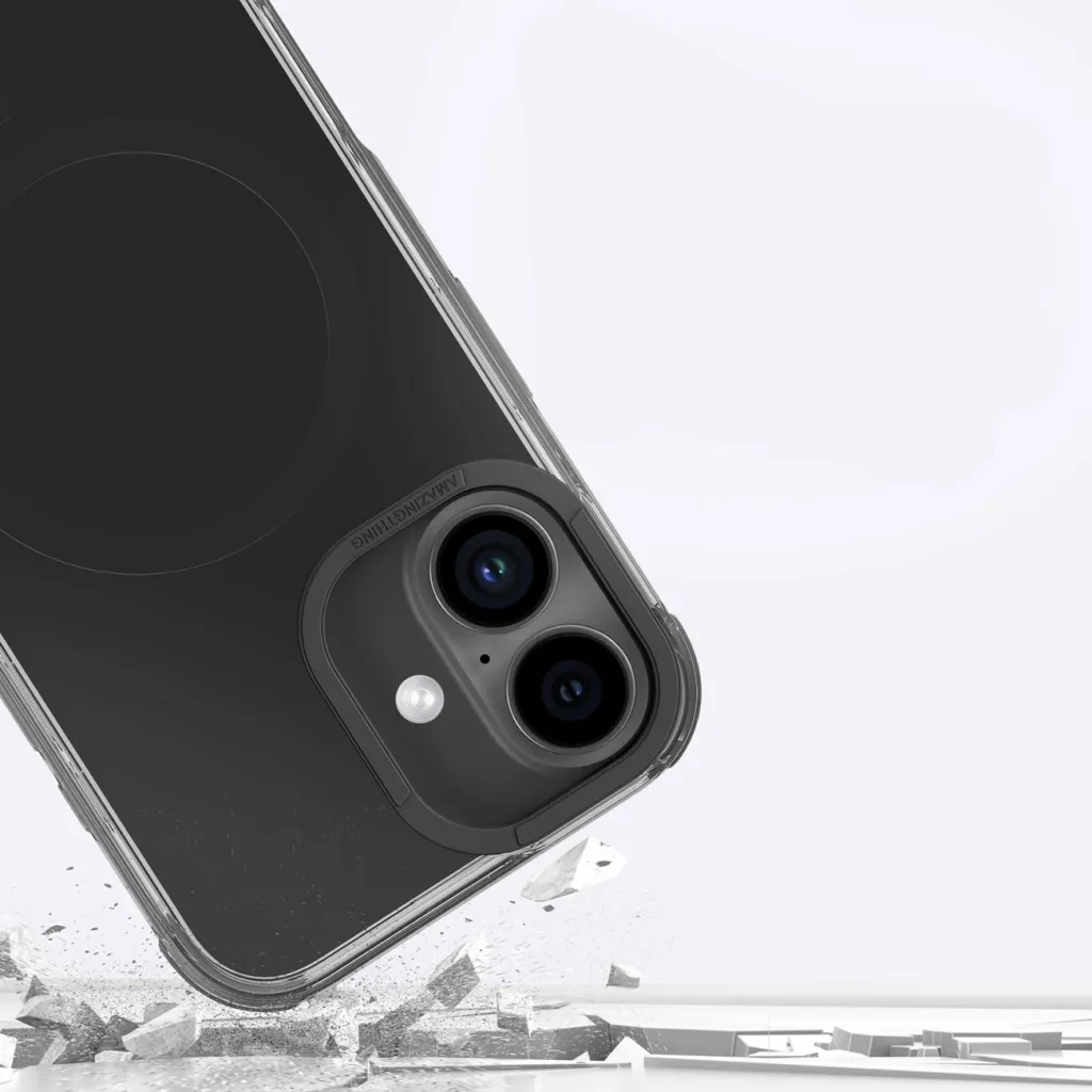 Mbështjellës AmazingThing Omni Mag Case për iPhone 16, i zi - 9