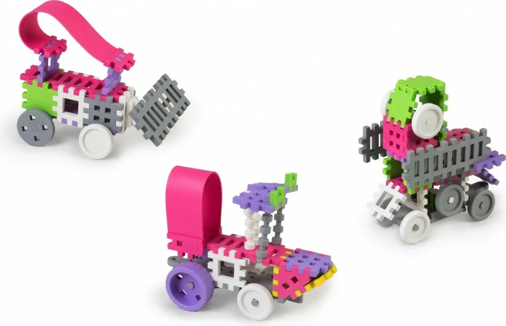 Lodër blloqe Marioinex Mini Waffle, 3+, 140 elemente - 2