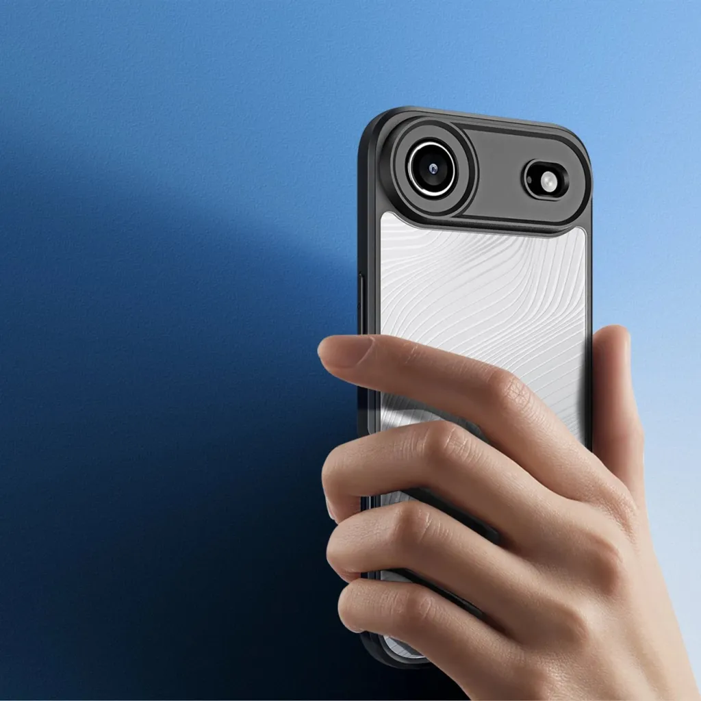 Mbështjellës Dux Ducis Aimo për iPhone 17 Air, i zi - 4