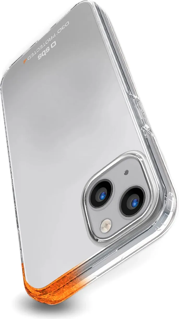 Mbështjellës SBS D3O për iPhone 15, transparent - 3