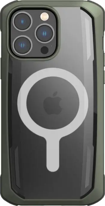 Mbështjellës Raptic X-Doria Secure built për iPhone 14 Pro Max, MagSafe, i gjelbër