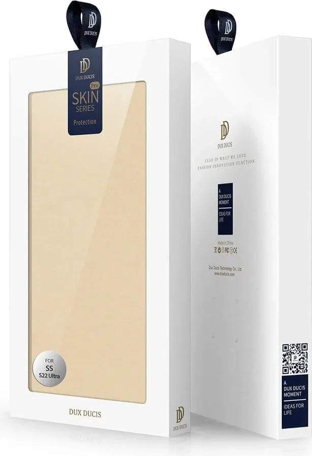 Mbështjellës Dux Ducis Skin Pro për Samsung Galaxy S22 Ultra, gold - 5