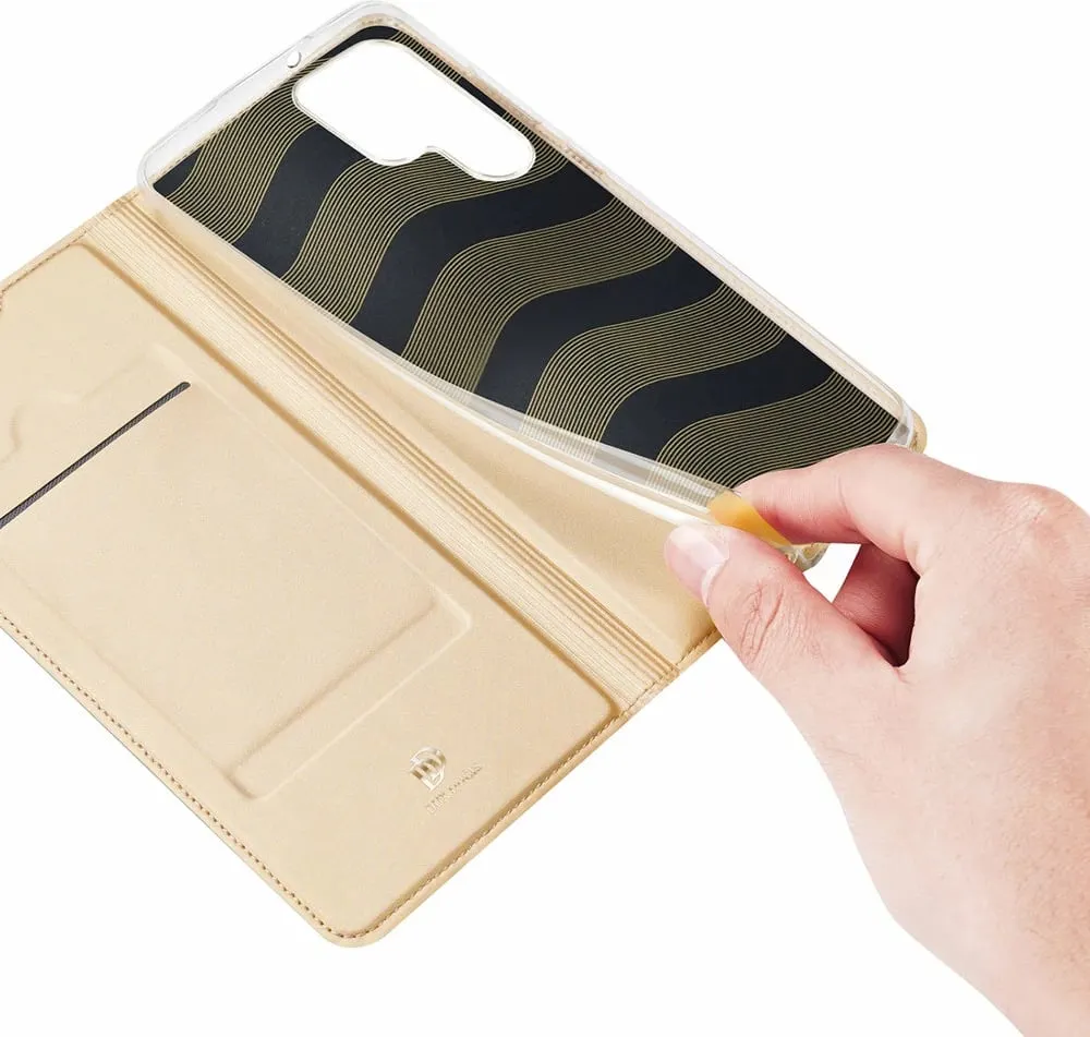 Mbështjellës Dux Ducis Skin Pro për Samsung Galaxy S22 Ultra, gold - 8