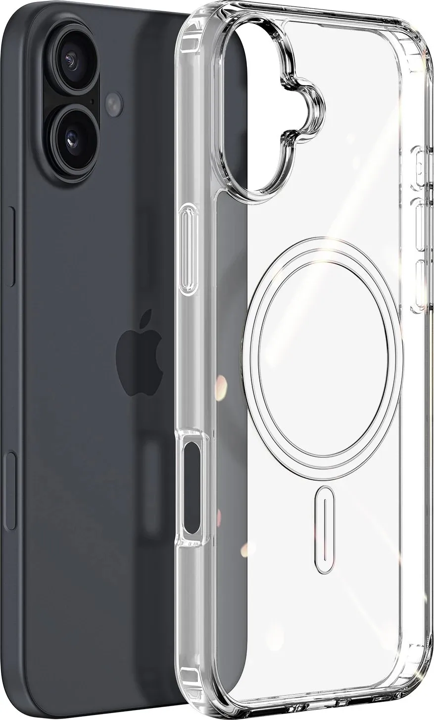 Mbështjellës Dux Ducis Clin Mag për iPhone 16, MagSafe, Transparent - 2