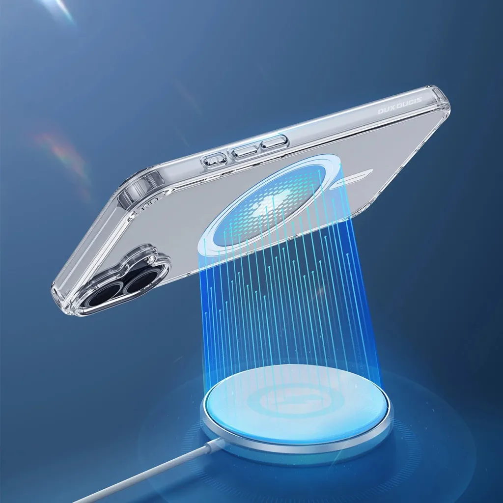 Mbështjellës Dux Ducis Clin Mag për iPhone 16, MagSafe, Transparent - 6