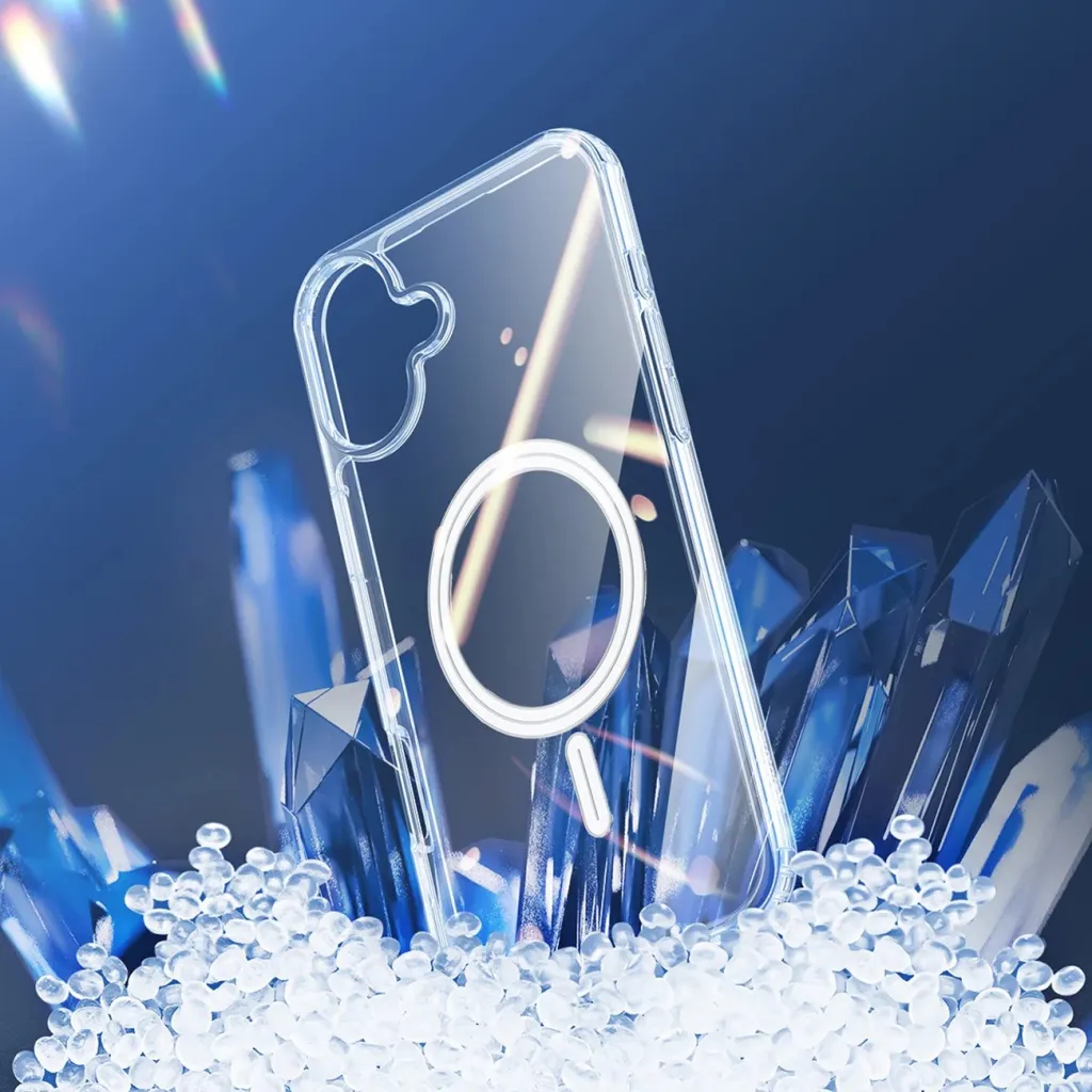 Mbështjellës Dux Ducis Clin Mag për iPhone 16, MagSafe, Transparent - 9