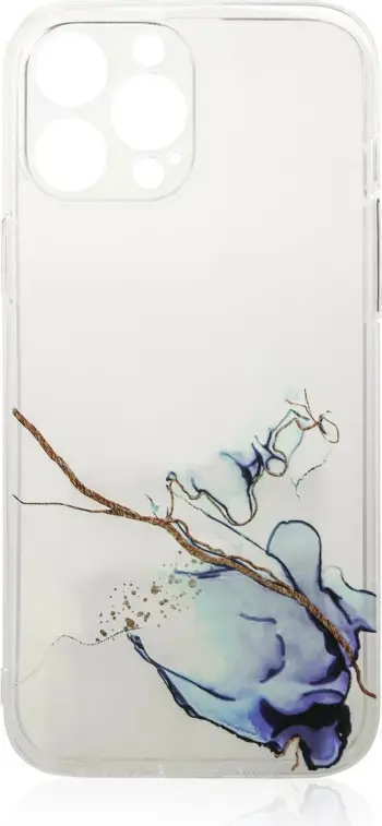 Mbështjellës Hurtel Marble Case për Xiaomi Redmi Note 11 Pro, TPU, Blu