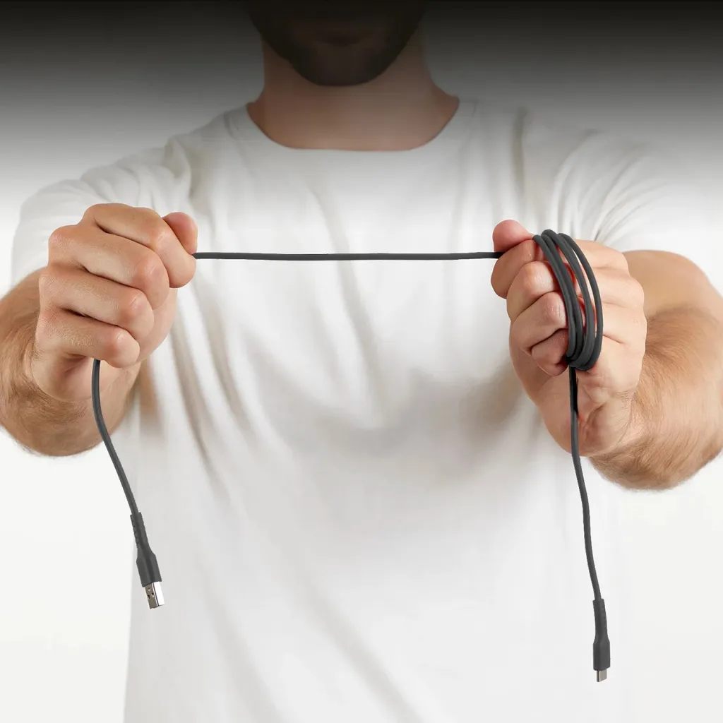 Kabllo USB-A në USB-C SBS TECABLEMICROC15K 1.5m, e zezë - 4