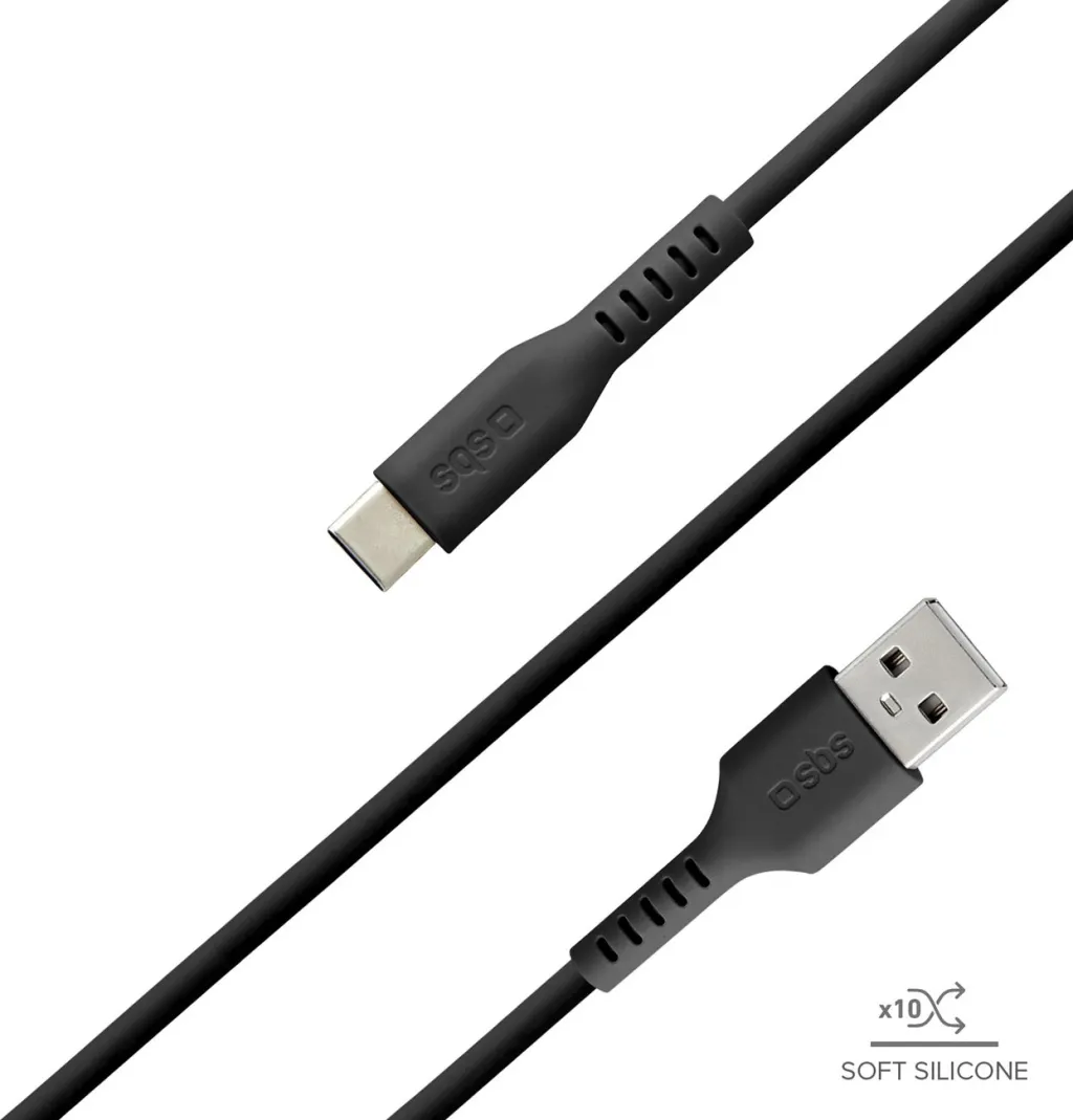 Kabllo USB-A në USB-C SBS TECABLEMICROC15K 1.5m, e zezë - 5