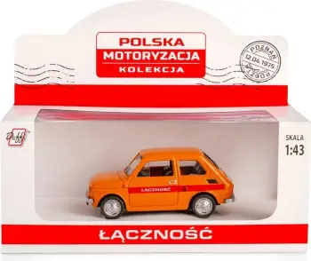 Model makine PRL Fiat 126p Communication Daffi, maket dekorativ, nostalgjik