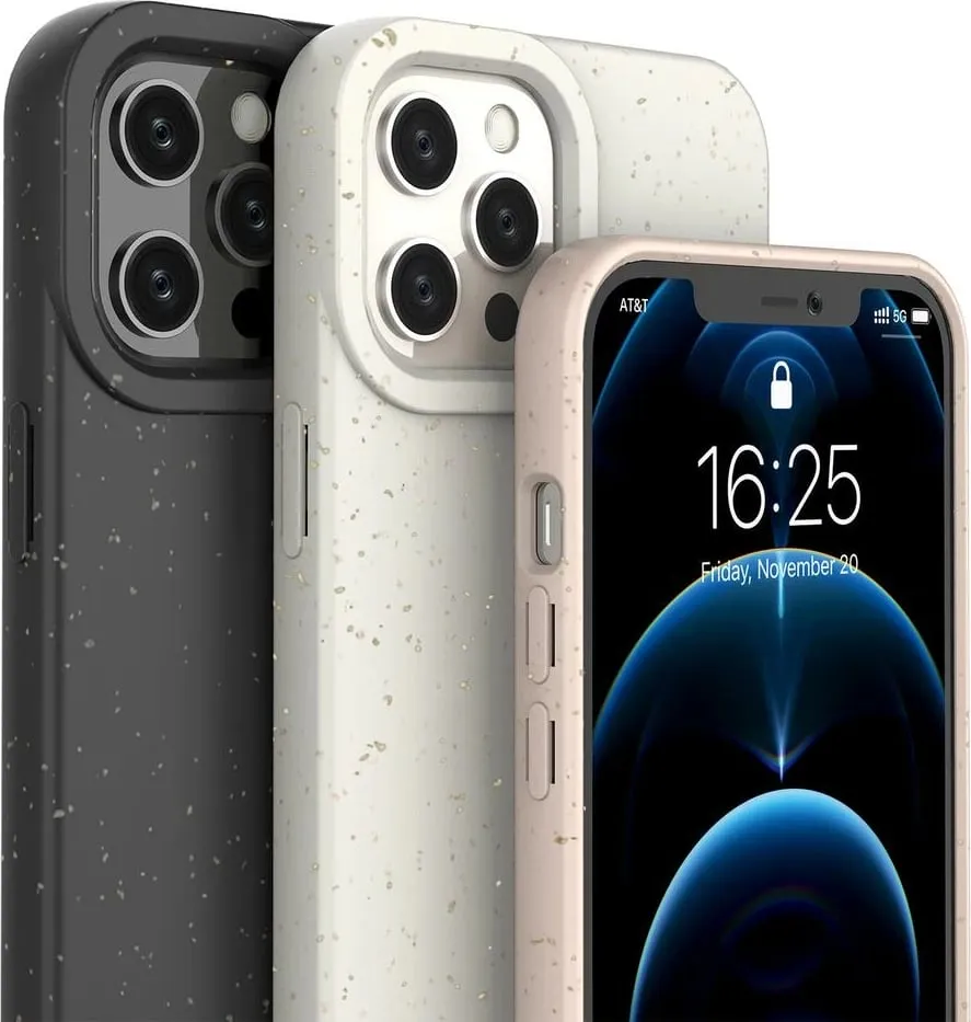 Mbështjellës Hurtel Eco Case për iPhone 12, silikon, mint - 2