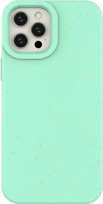 Mbështjellës Hurtel Eco Case për iPhone 12, silikon, mint