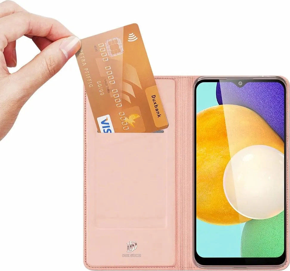 Mbështjellës Dux Ducis Skin Pro për Samsung Galaxy A03s, rozë - 2