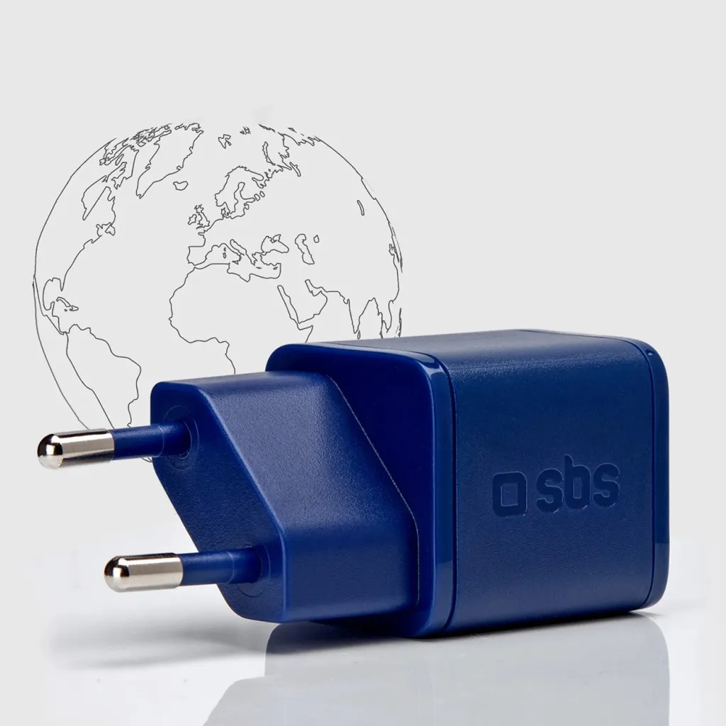 Karikues muri SBS TETRGAN1C20B, 20W, GaN, USB-C, Kaltër - 4