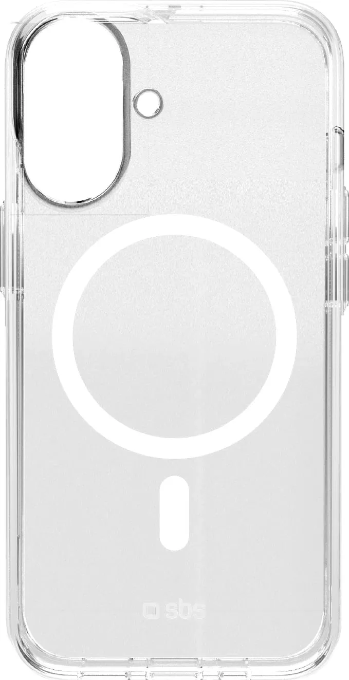 Mbështjellës SBS Extreme Mag D3O MagSafe për iPhone 16, Transparent - 1