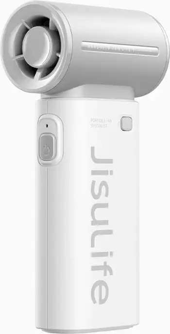 Ventilator dore Jisulife Life9, 3600mAh, USB-C, Gri