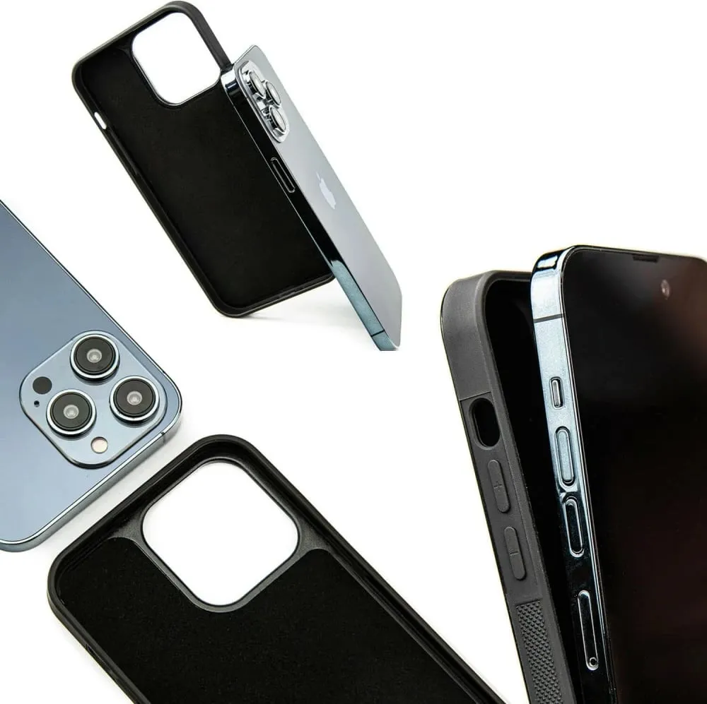 Mbështjellës Bewood Unique Orange për iPhone 15 Plus, dru dhe rrëshirë, MagSafe, portokalli dhe zi - 5