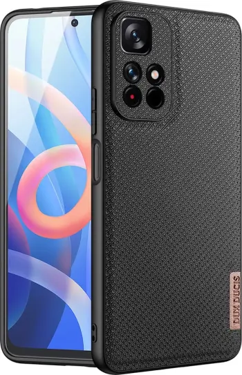 Mbështjellës Dux Ducis Fino për Poco M4 Pro 5G, najlon, i zi