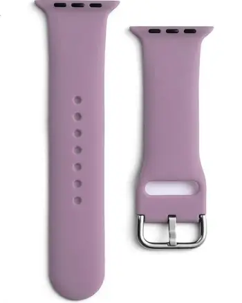 Rrip silikoni për orë Hurtel APS për Apple Watch Ultra/9/8/7/6/5/4/3/2/SE (49/45/44/42mm), vjollcë