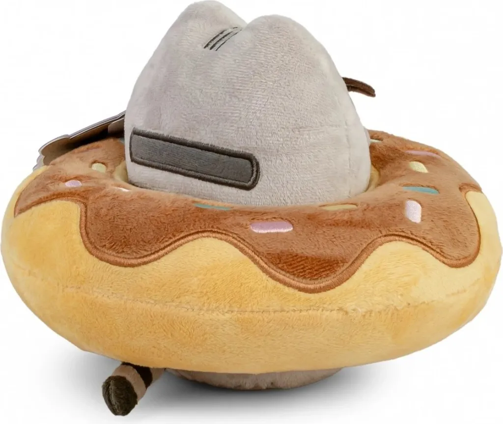 Figurine Pusheen in a Chocolate Donut, dekorative, shumëngjyrëshe - 3