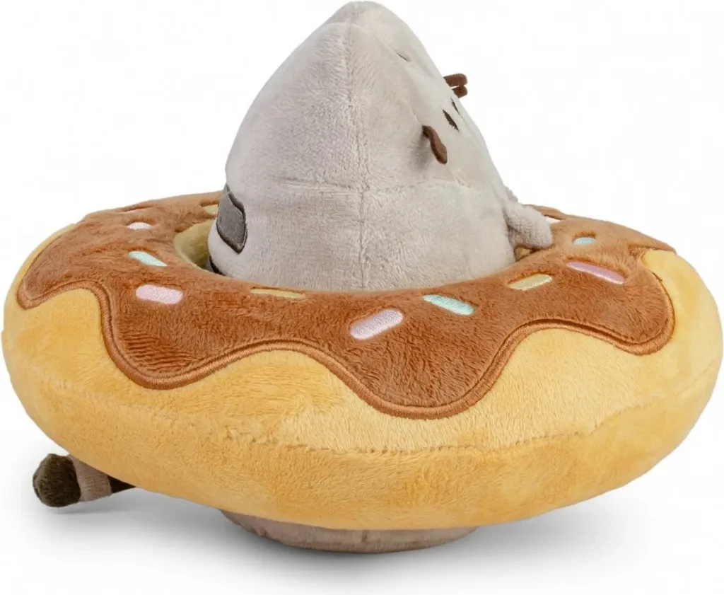 Figurine Pusheen in a Chocolate Donut, dekorative, shumëngjyrëshe - 5