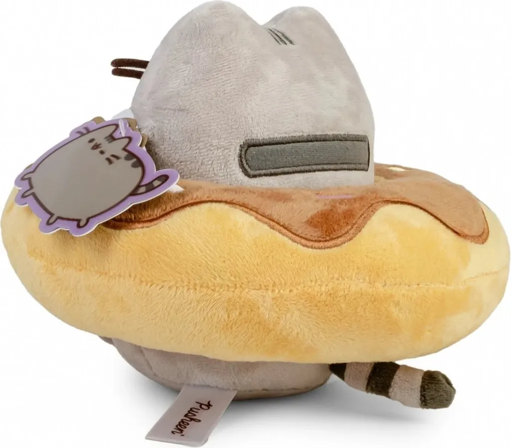 Figurine Pusheen in a Chocolate Donut, dekorative, shumëngjyrëshe - 6