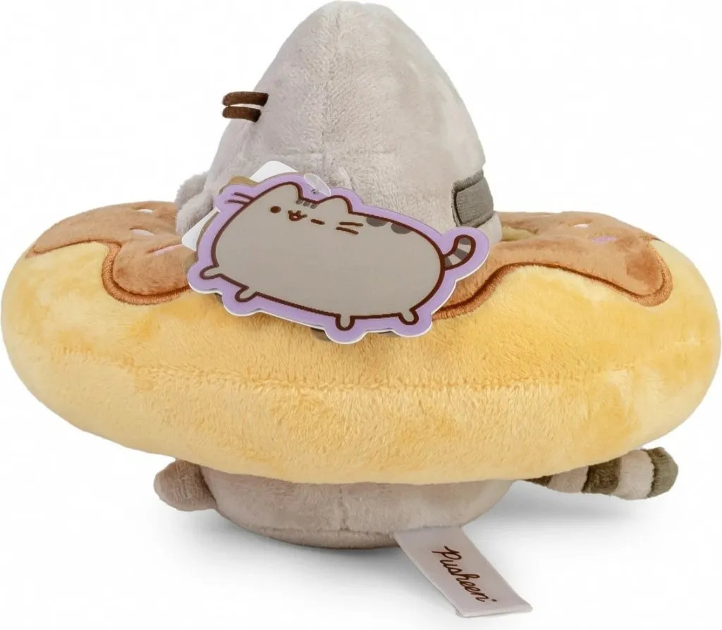 Figurine Pusheen in a Chocolate Donut, dekorative, shumëngjyrëshe - 8