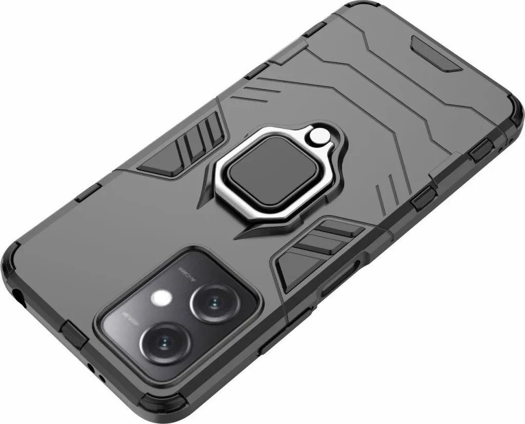 Mbështjellës Hurtel Ring Armor për Xiaomi Redmi Note 12 5G / Poco X5 5G, i zi - 15