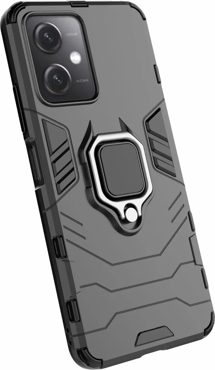 Mbështjellës Hurtel Ring Armor për Xiaomi Redmi Note 12 5G / Poco X5 5G, i zi - 16