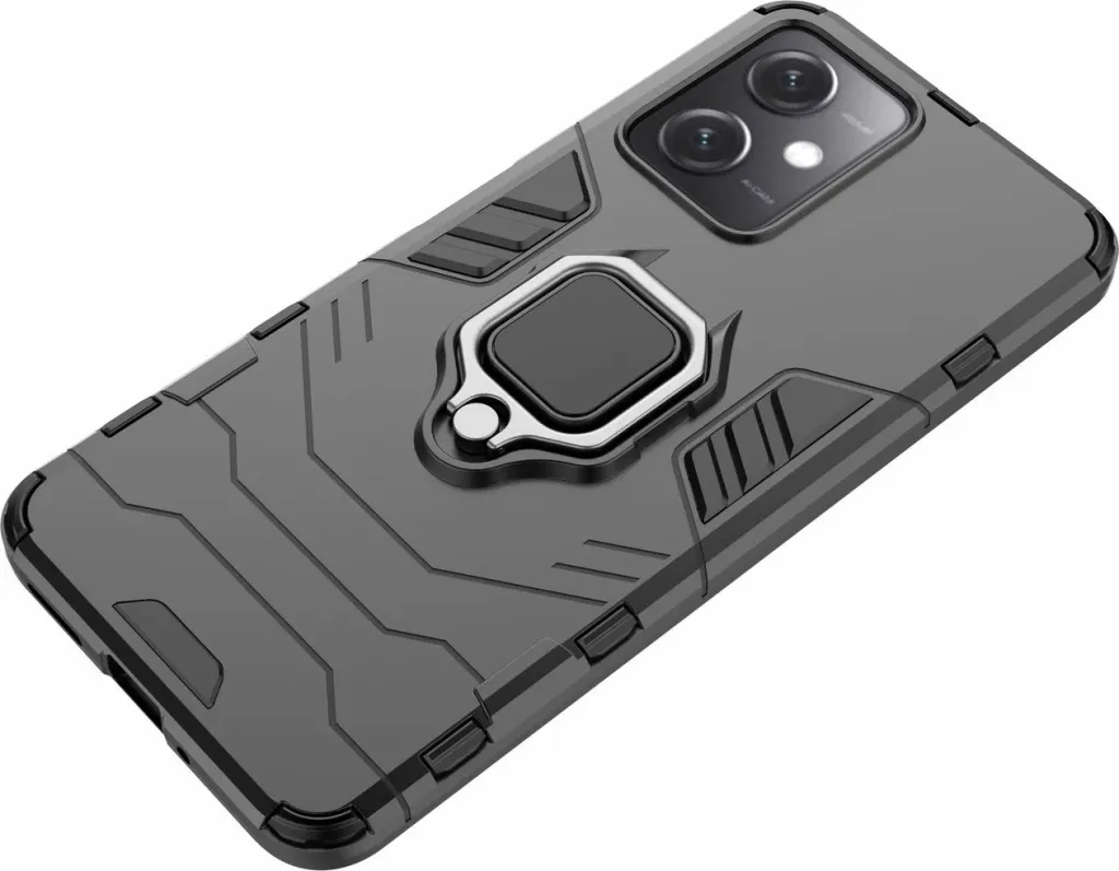 Mbështjellës Hurtel Ring Armor për Xiaomi Redmi Note 12 5G / Poco X5 5G, i zi - 9