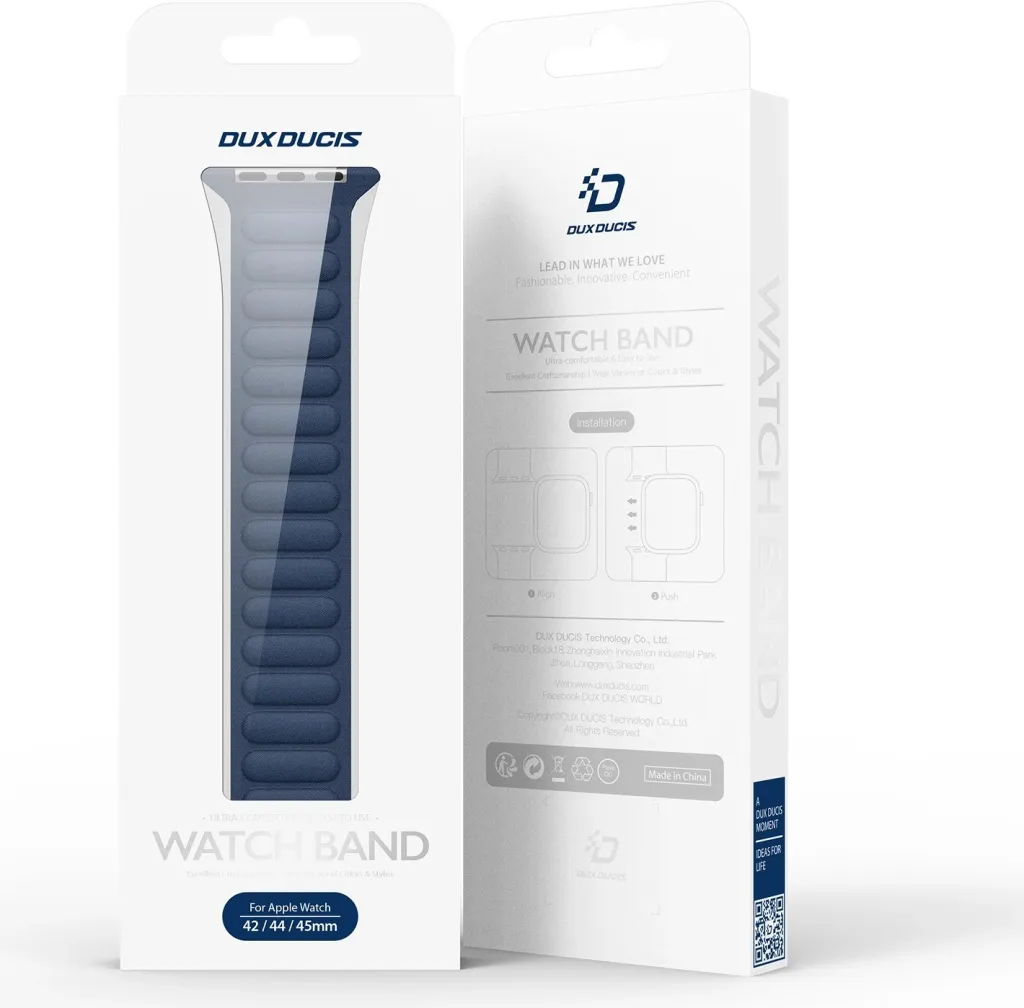 Rrip magnetik për Apple Watch Dux Ducis Strap BL, 38/40/41 mm, Kaltër - 12