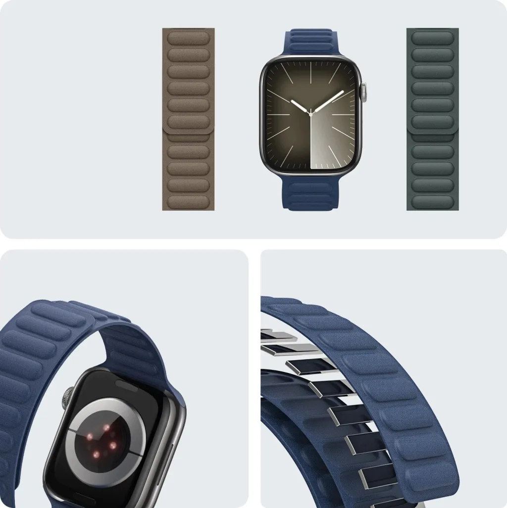 Rrip magnetik për Apple Watch Dux Ducis Strap BL, 38/40/41 mm, Kaltër - 6
