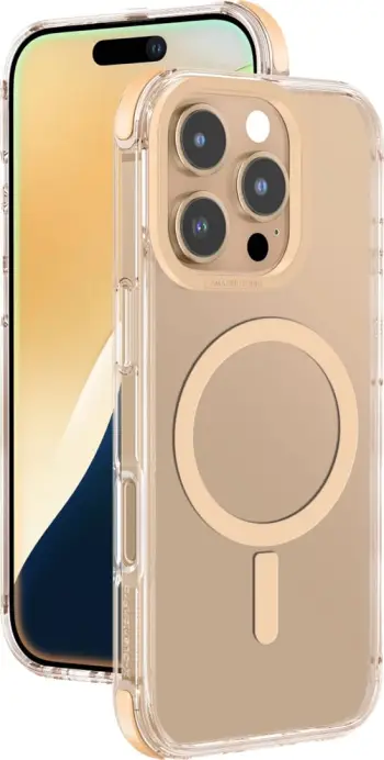 Mbështjellës AmazingThing Omni Mag Case për iPhone 16 Pro, rozë e artë