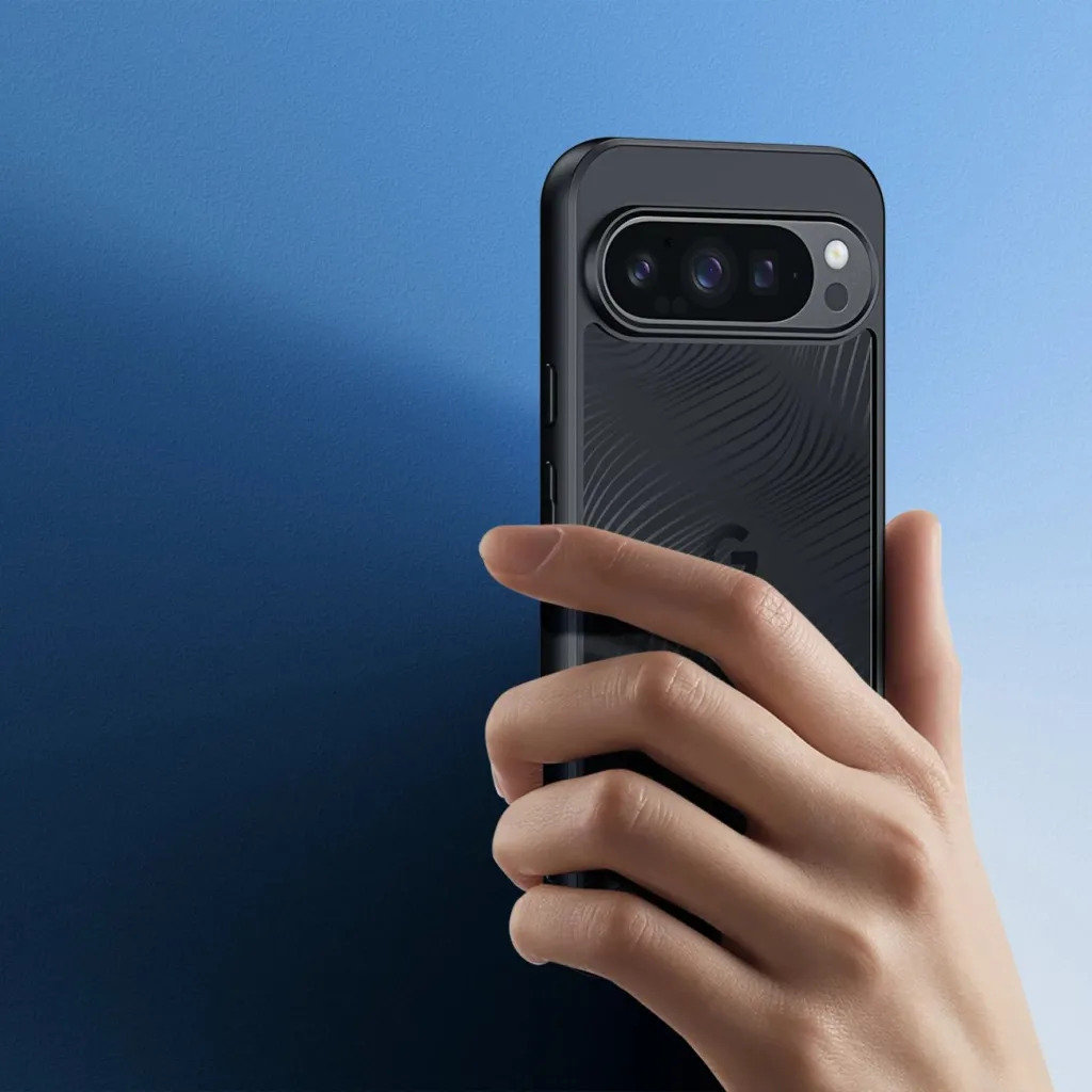 Mbështjellës Dux Ducis Aimo për Google Pixel 10/10 Pro, i zi - 5