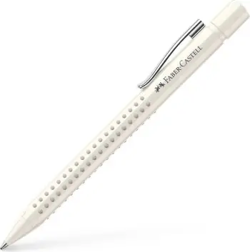 Stilolaps Faber-Castell Grip 2010 M, ballpoint, Coconut Milk White