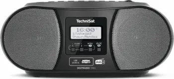 Radio digjitale TechniSat DigitRadio 1990, USB, DAB+, e zezë