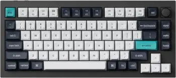Tastierë Keychron Q1 Max 75% Banana Switch, Karbon e zezë