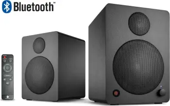 Sistem zëri wireless Wavemaster CUBE MINI NEO, 2.0 kanale, 36W, Bluetooth, e zezë