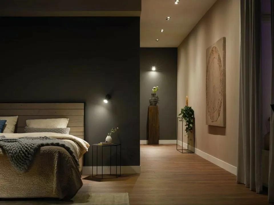 Llambë inteligjente Philips Hue White GU10, 4.2W, Bluetooth Zigbee, e bardhë e ngrohtë - 4
