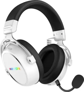 Kufje Hator Hypergang 3 Wireless, Bluetooth 5.4, ANC, mikrofon i ndashëm, të bardha