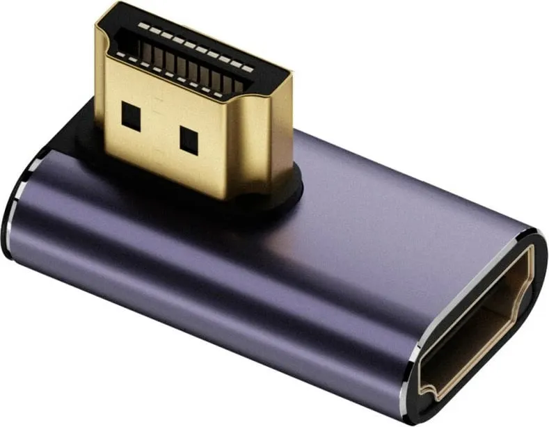 Set adapterësh HDMI 4Smarts, 4 copë, mbështetje 8K, i zi - 2