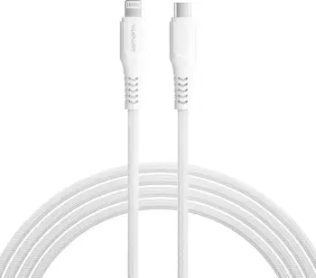 Kabllo USB-C në Lightning 4smarts 465592, 1.5 m, Silver, White