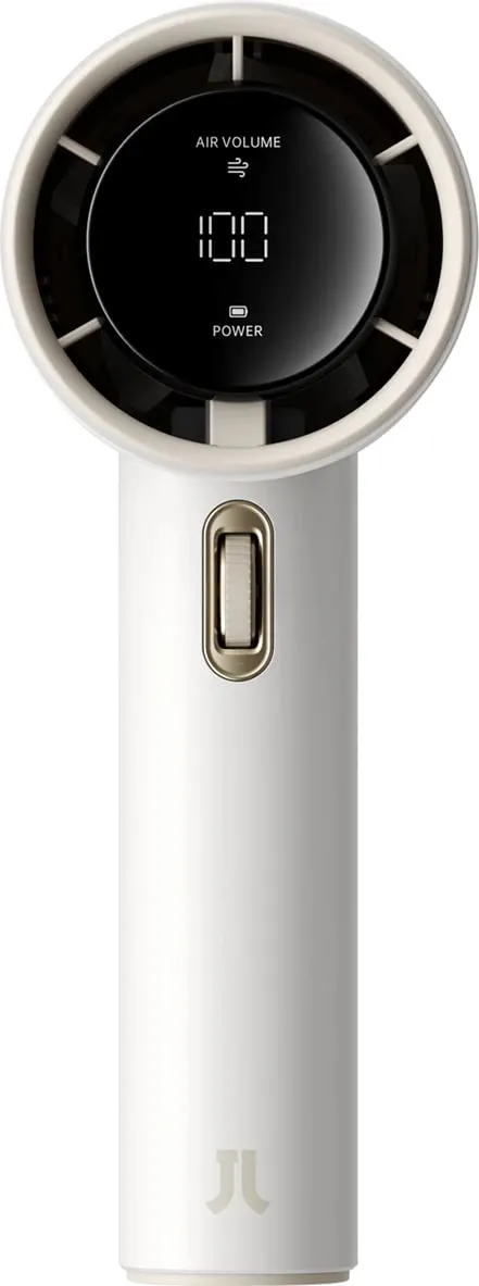 Ventilator dore Jisulife Pro1 FA53, 3600 mAh, ekran LED, USB-C, i bardhë - 1