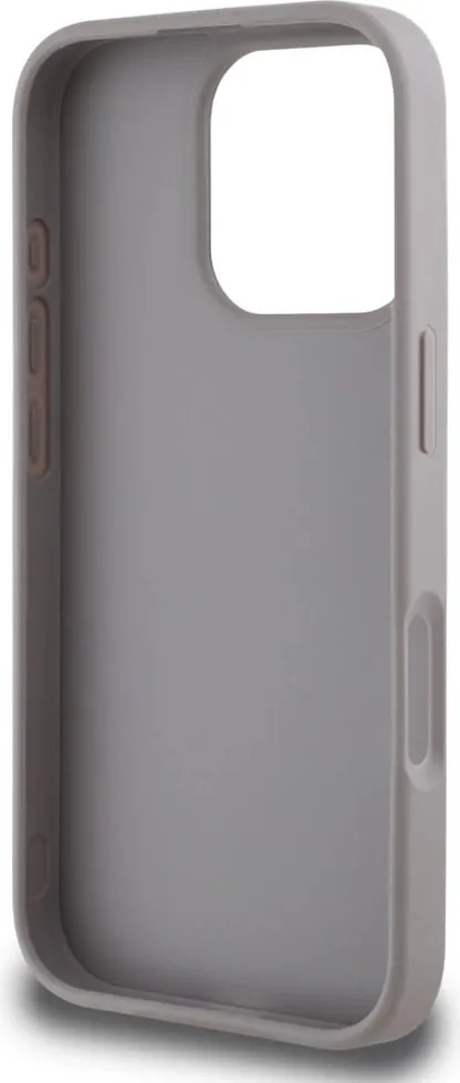 Mbështjellës Guess Grained Roses Big 4G logo për iPhone 16 Pro Max, Vjollcë - 7
