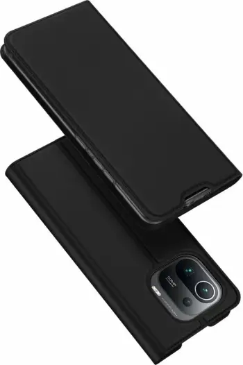 Mbështjellës Dux Ducis Skin Pro Bookcase për Xiaomi Mi 11 Pro, e zezë