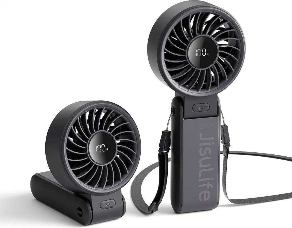 Ventilator dore Jisulife Life7, 5000mAh, USB-C, i zi - 2